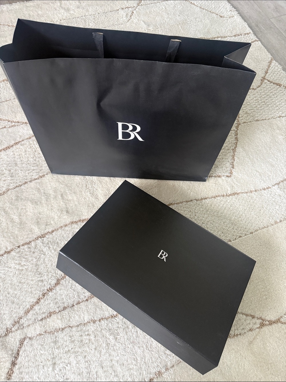 BR Black Gift Box & Bag Set